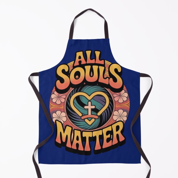 Item preview, All Souls Matter Island Design Heart Cross designed and sold by GFamilyC.