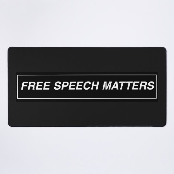 Item preview, Free Speech Matters designed and sold by AuroraXGreen.