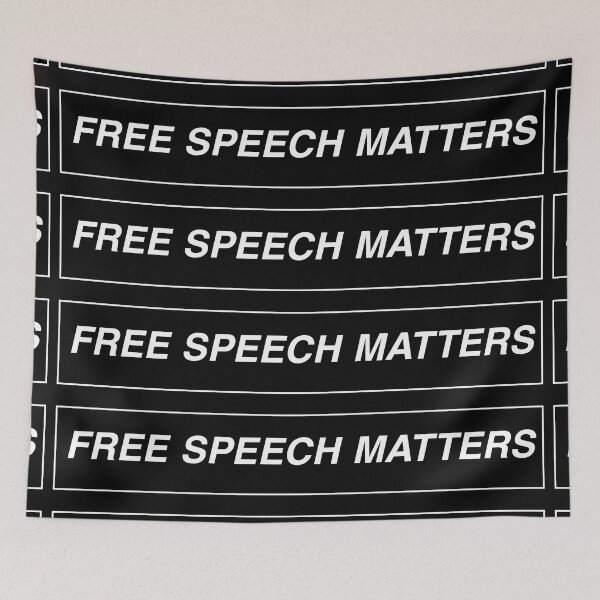 Item preview, Free Speech Matters designed and sold by AuroraXGreen.