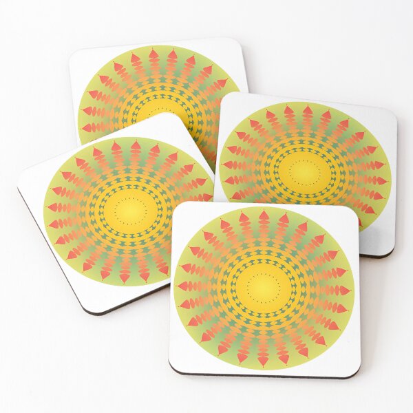 Item preview, Colorful Kaleidoscope Mandala designed and sold by Art-Arcade6.