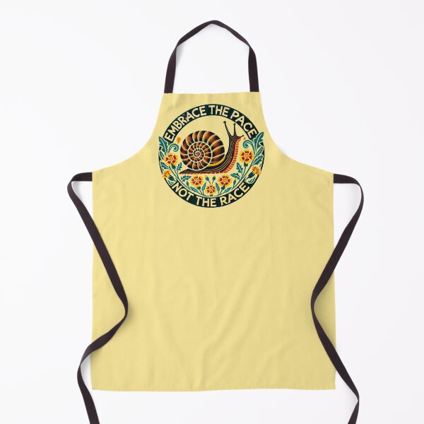 Item preview, Embrace the Pace Not the Race – Slow Living Snail Design designed and sold by FrictionMaxxing.