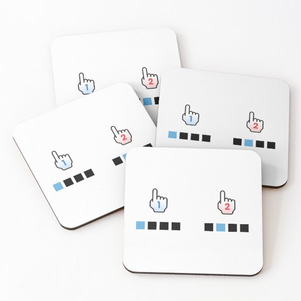 Item preview, Player 1 and Player 2 designed and sold by LunaGr.