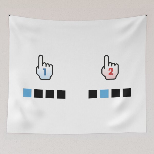 Item preview, Player 1 and Player 2 designed and sold by LunaGr.