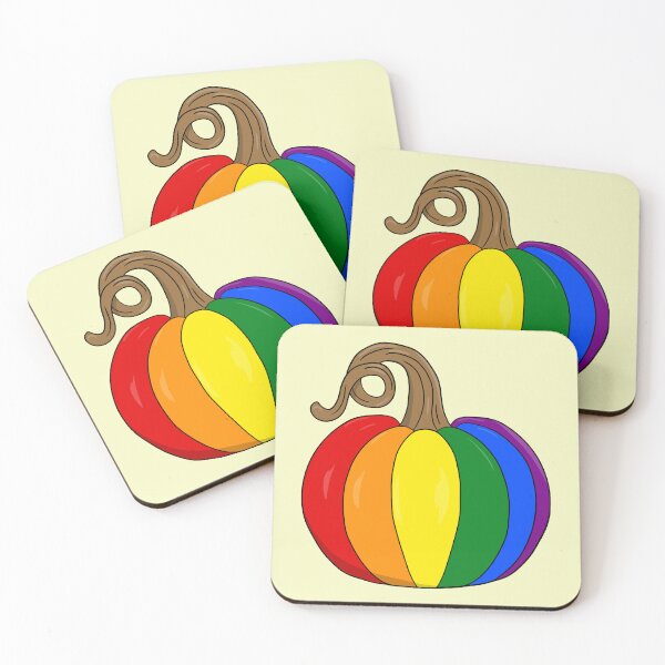 Item preview, Rainbow Pumpkin PopArt designed and sold by shopdiego.