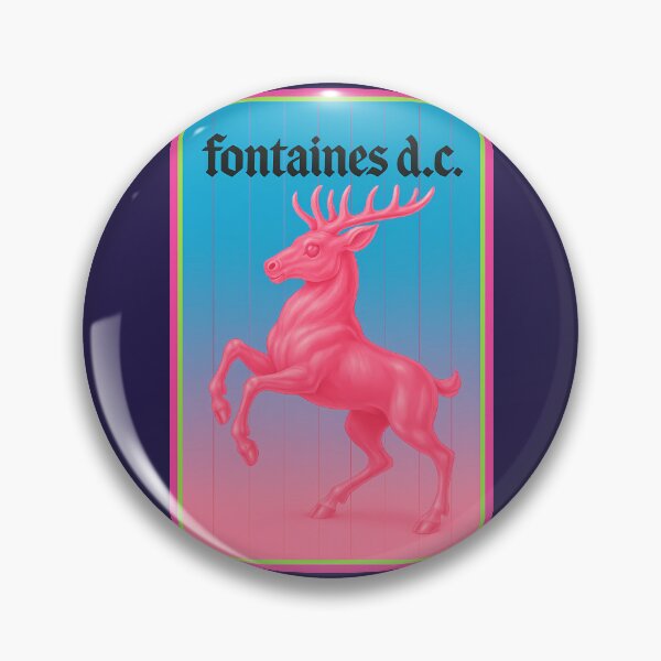 Item preview, Fontaines D.C. Deer Stag Bohs Design designed and sold by jackjoe1708.