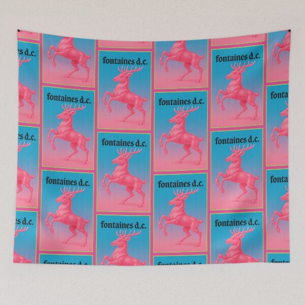 Item preview, Fontaines D.C. Deer Stag Bohs Design designed and sold by jackjoe1708.