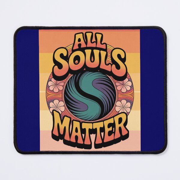 Item preview, All Souls Matter Island Design Multi-Color Background designed and sold by GFamilyC.
