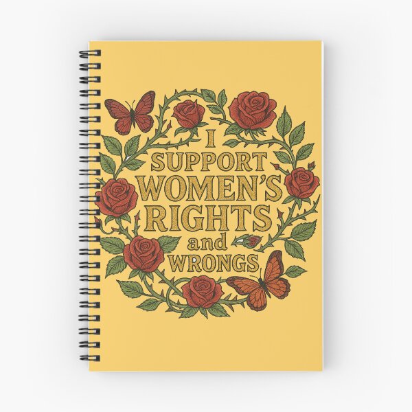 Item preview, I support womens rights and wrongs designed and sold by FrictionMaxxing.