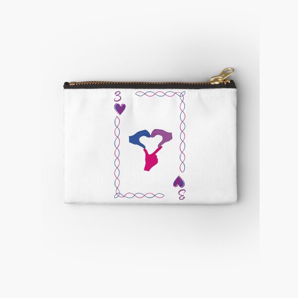 Item preview, 3 of Hearts, bisexual colors designed and sold by EBParsley.