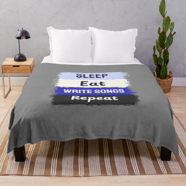 Item preview, Sleep, Eat, Write Songs, Repeat - songwriter  designed and sold by TaurusC95.