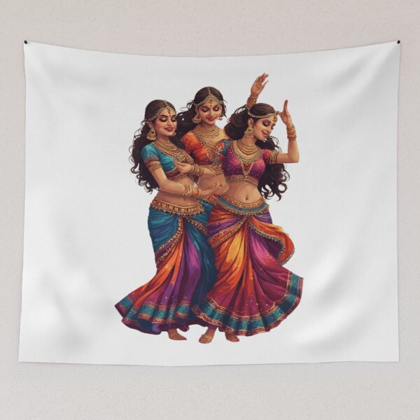 Item preview, Navratri Celebration – Vibrant Festival of Colors and Devotion designed and sold by Ditstyle.