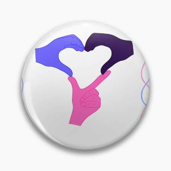 Item preview, 3 of Hearts, omnisexual colors designed and sold by EBParsley.