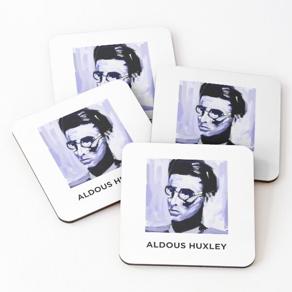 Item preview, Aldous Huxley portrait designed and sold by Half Serious.