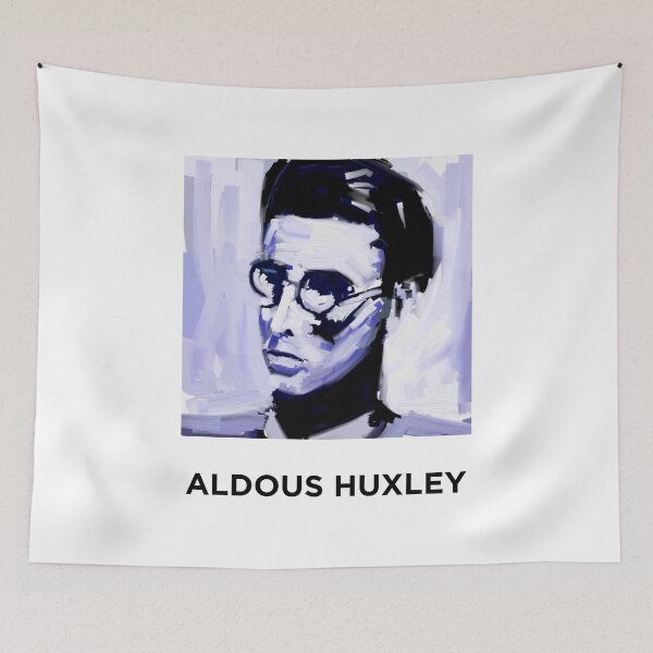 Item preview, Aldous Huxley portrait designed and sold by Half Serious.