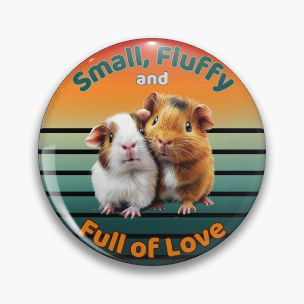Item preview, Small, Fluffy Guinea Pig designed and sold by TherezaDesign.
