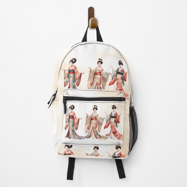 Item preview, Elegant Japanese Ladies in Traditional Kimono Attire | Japanese Style designed and sold by UnhingedBird.