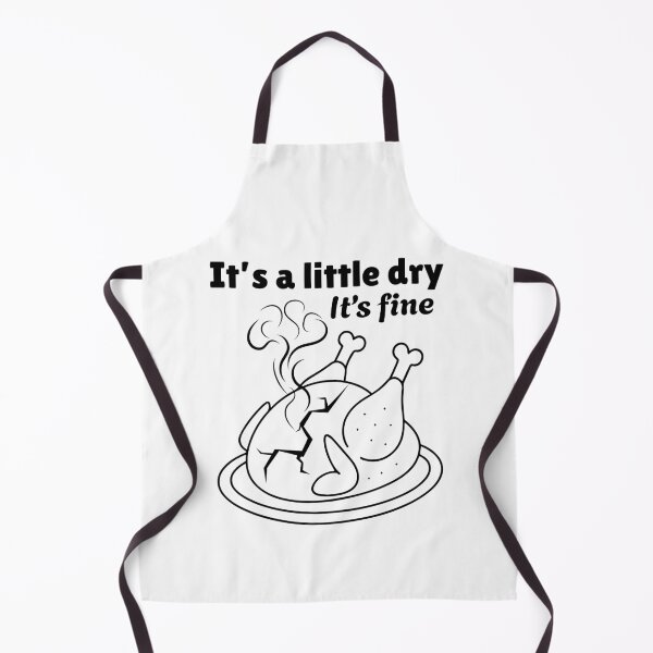Item preview, Funny Holiday Dinner Turkey Joke - It's a Little Dry It's Fine designed and sold by SunandShade.