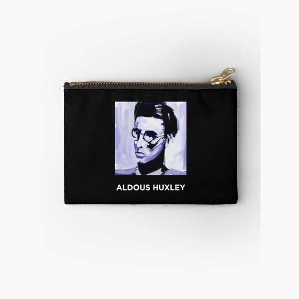 Item preview, Aldous Huxley portrait - dark background designed and sold by Half Serious.