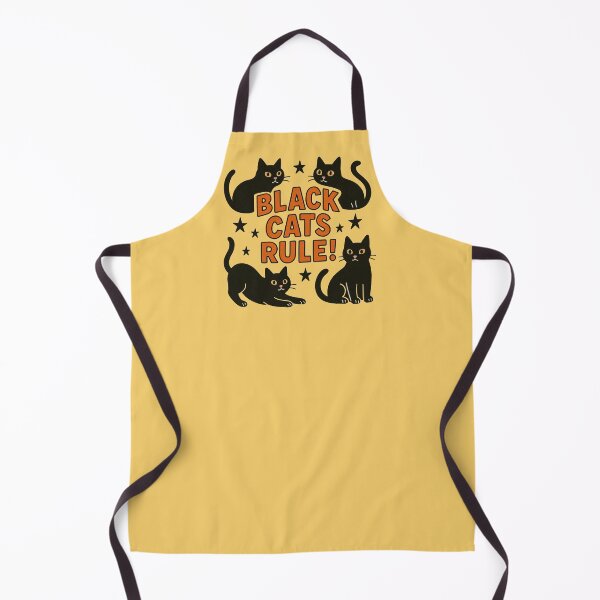 Item preview, Black Cats Rule designed and sold by FrictionMaxxing.