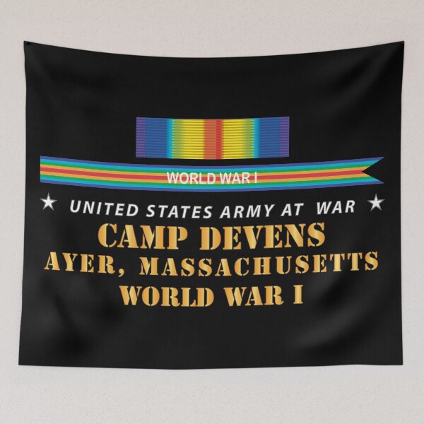 Item preview, Army - Camp Devens, Ayer, MA  w SVC WWI X 300 designed and sold by Military Insignia Products.