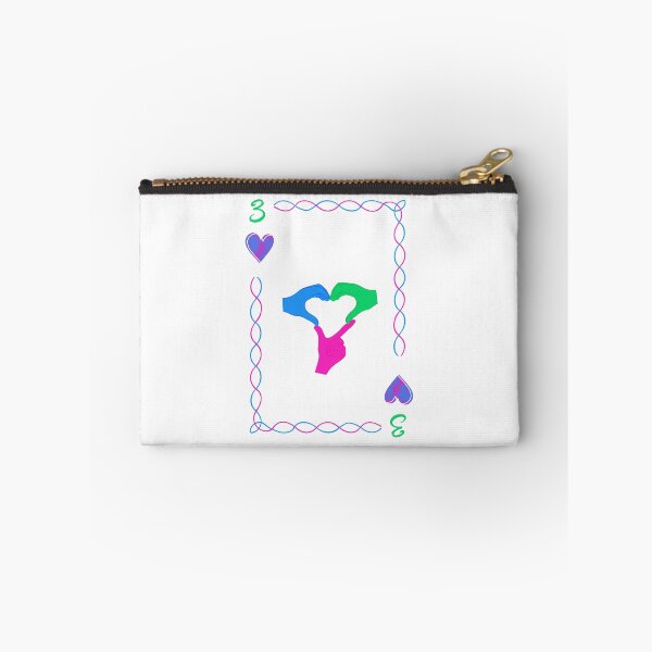 Item preview, 3 of Hearts, polysexual colors designed and sold by EBParsley.