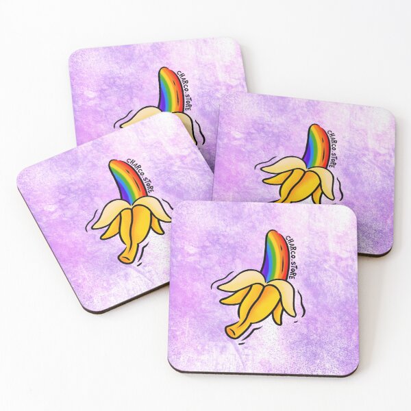 Item preview, Pride Banana | Rainbow Fruit Design designed and sold by Charco.Store – Bold Expressive Graphics & Alt Streetwear Art.
