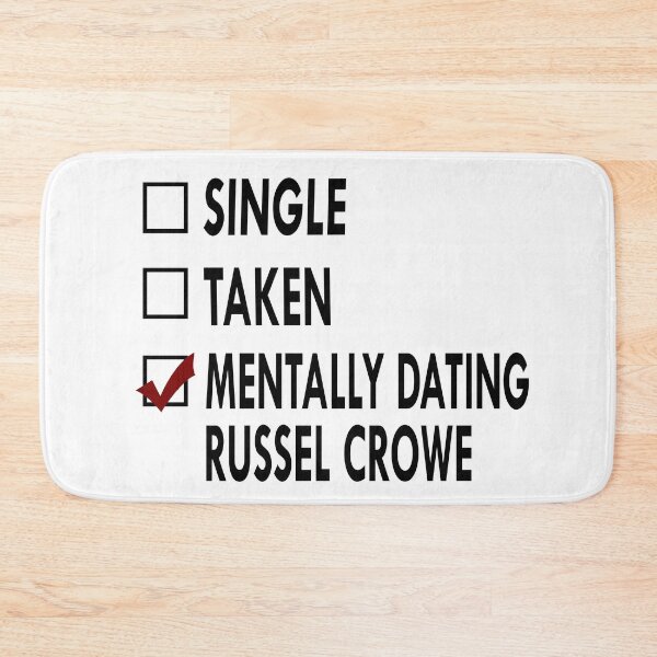 Item preview, Dating Russel Crowe Black White designed and sold by Sasya.