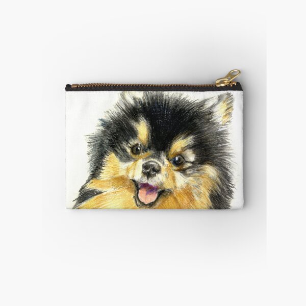 Item preview, Pomeranian Dog black and tan designed and sold by MaryAnneHarding.