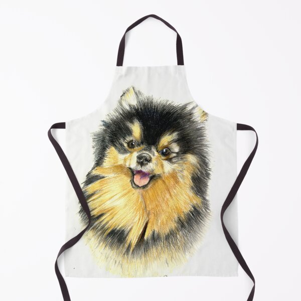 Item preview, Pomeranian Dog black and tan designed and sold by MaryAnneHarding.