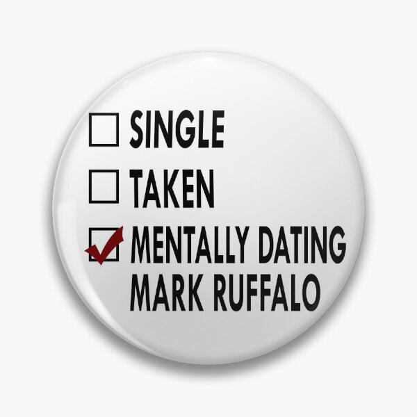 Item preview, Dating Mark Ruffalo Black White designed and sold by Sasya.