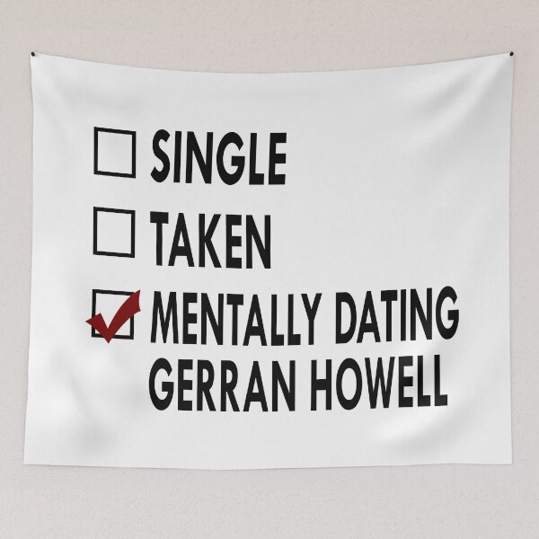 Item preview, Dating Gerran Howell Black White designed and sold by Sasya.