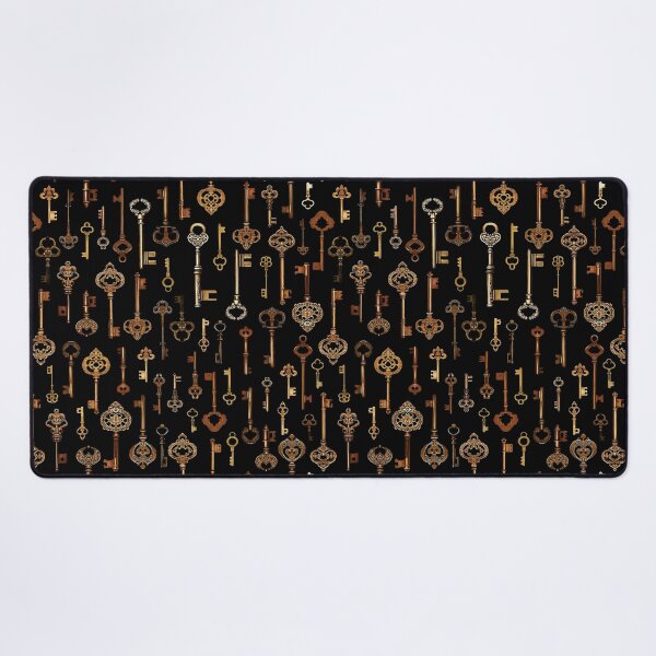 Item preview, Antique-Inspired Rustic Key Pattern | Vintage Aesthetic designed and sold by UnhingedBird.
