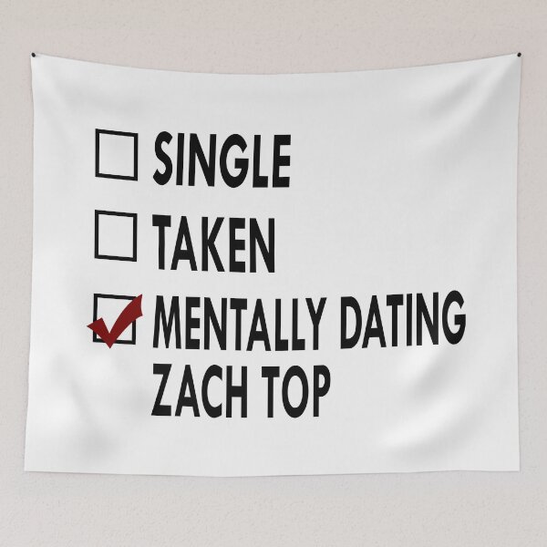 Item preview, Dating zach top Black White designed and sold by Sasya.