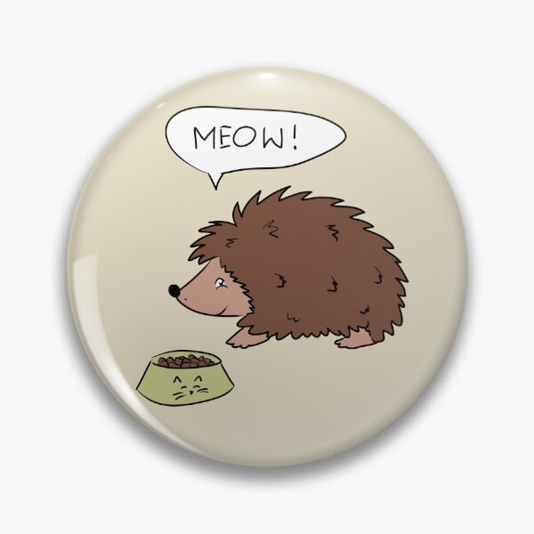 Artikelvorschau, Lustiges Igel-MIAU! entworfen und verkauft von HugSomeNettles.