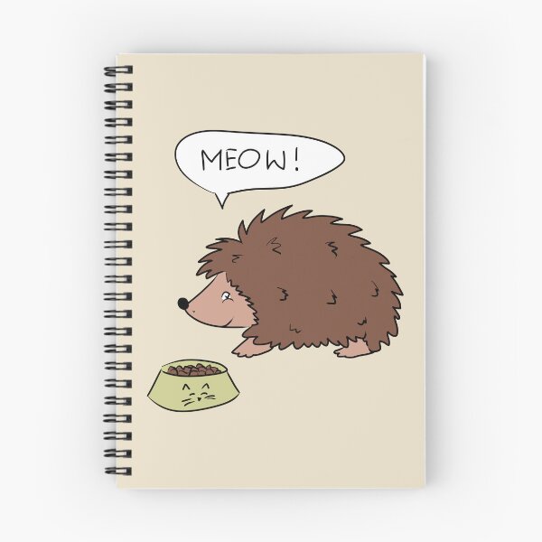 Artikelvorschau, Lustiges Igel-MIAU! entworfen und verkauft von HugSomeNettles.