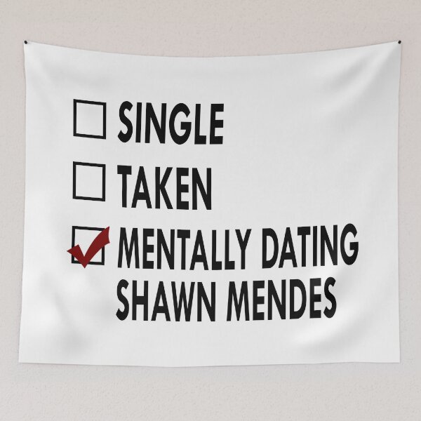 Item preview, Dating shawn mendes Black White designed and sold by Sasya.