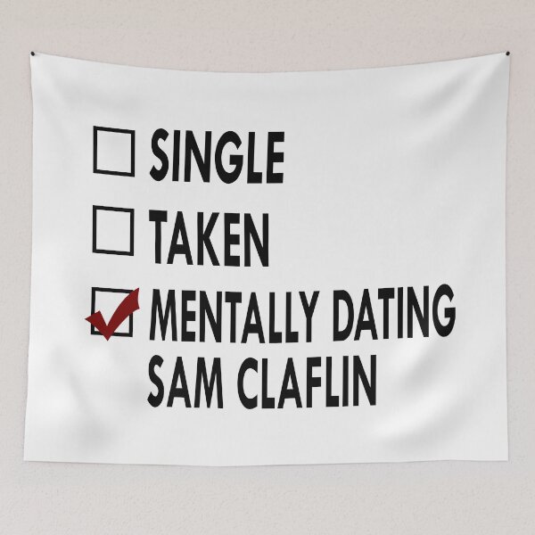 Item preview, Dating sam claflin Black White designed and sold by Sasya.
