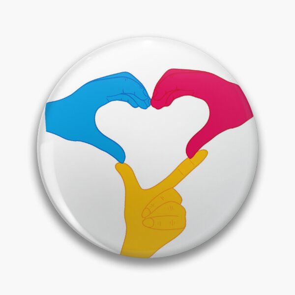 Item preview, 3 of Hearts, polyamory flag colors designed and sold by EBParsley.