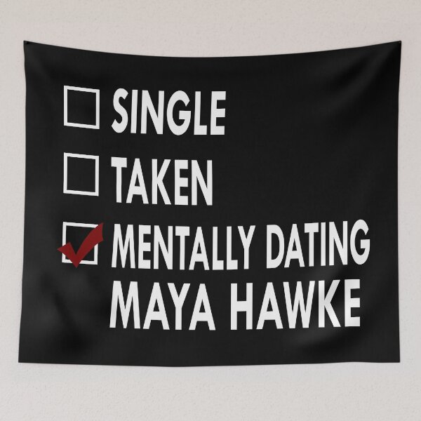 Item preview, Mentally dating Maya Hawke designed and sold by Sasya.