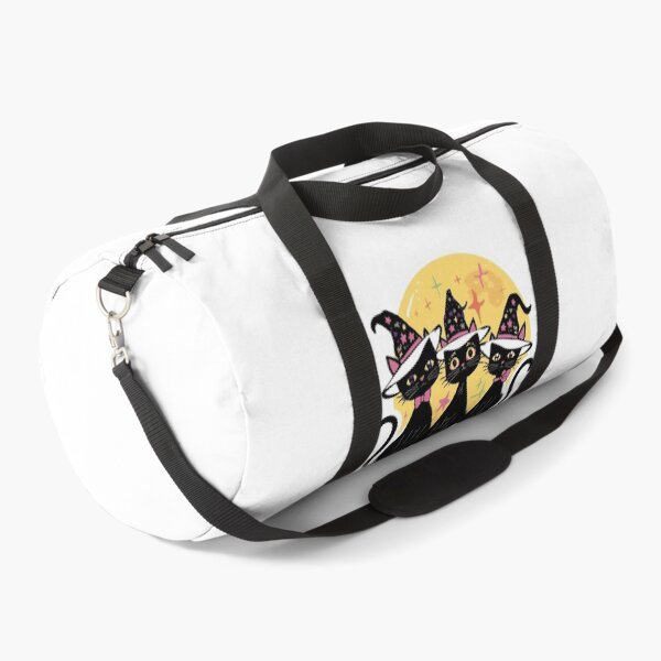 Item preview, Witch Cat Sticker – Cute Black Cats in Witch Hats Under Full Moon | Kawaii Halloween Sticker for Laptops, Water Bottles & Journals | Spooky Cute Design designed and sold by SassyArtist9006.