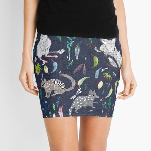 Australiana marsupials Mini Skirt