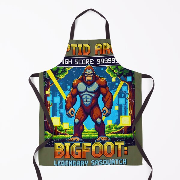 Artikelvorschau, Retro-Arcade-Legende Bigfoot entworfen und verkauft von CyberdogStudios.