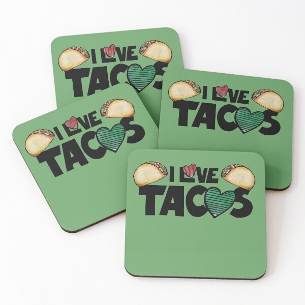 Item preview, I Love Tacos designed and sold by FrictionMaxxing.