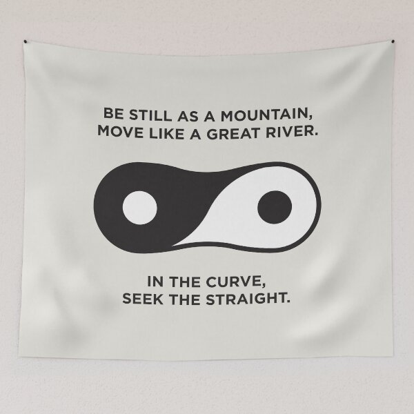 Item preview, Be Still as a Mountain... designed and sold by Half Serious.