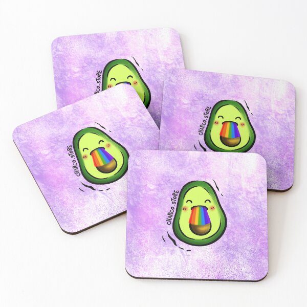 Item preview, Pride Avocado | Rainbow Cute Fruit designed and sold by Charco.Store – Bold Expressive Graphics & Alt Streetwear Art.