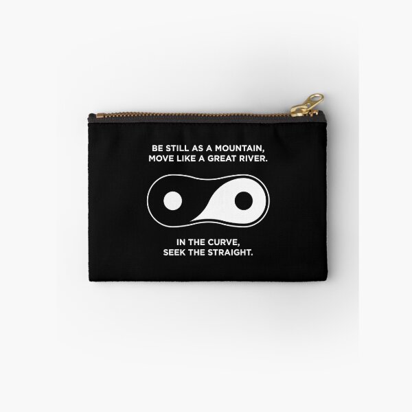 Item preview, Be Still as a Mountain... - dark background designed and sold by Half Serious.