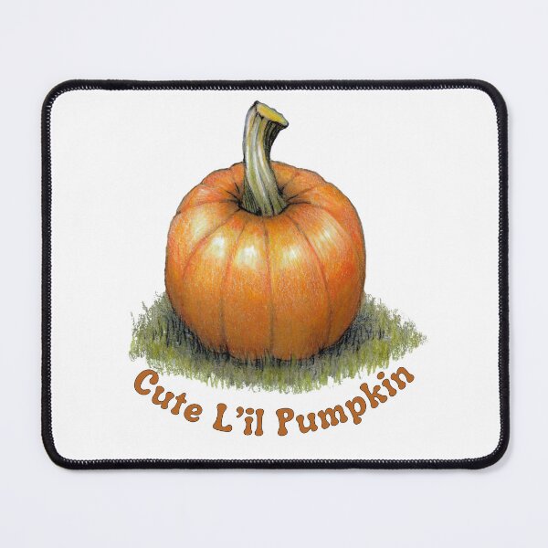Item preview, Cute L'il PUMPKIN, with Drawing of Pumpkin, Endearment designed and sold by JoyfulWhimsy.