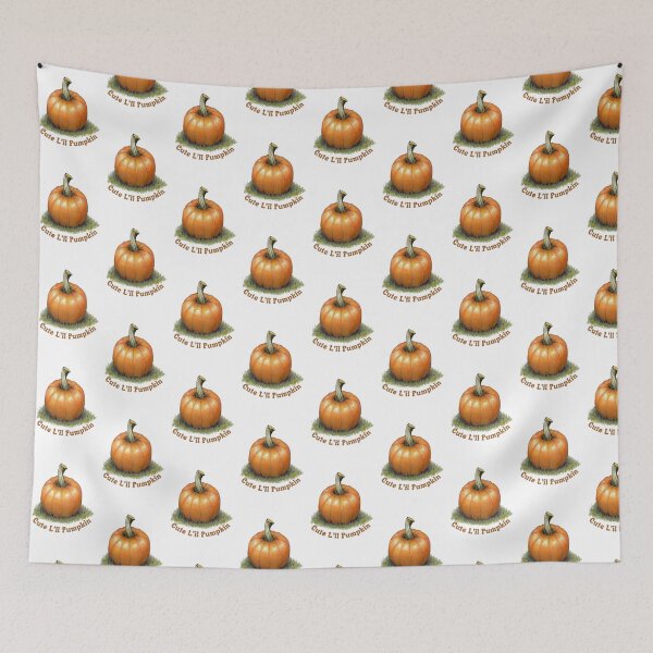 Item preview, Cute L'il PUMPKIN, with Drawing of Pumpkin, Endearment designed and sold by JoyfulWhimsy.