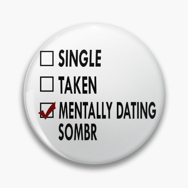 Item preview, Dating SOMBR Black White designed and sold by Sasya.