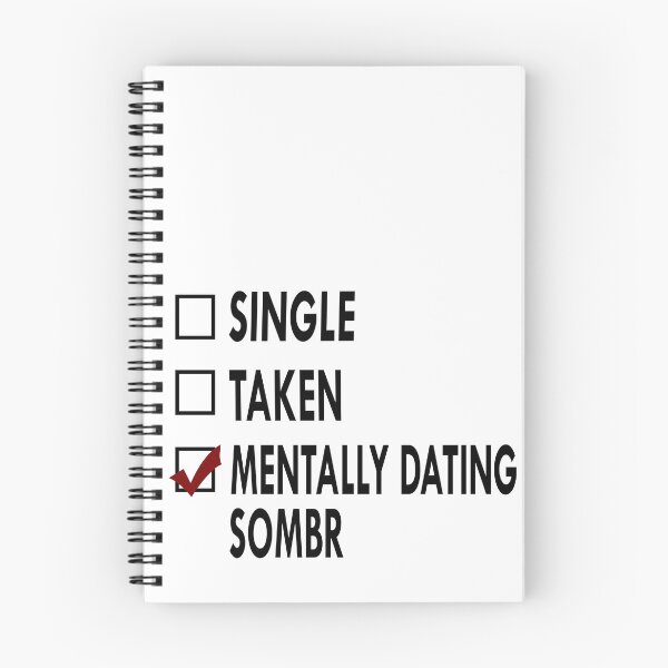 Item preview, Dating SOMBR Black White designed and sold by Sasya.